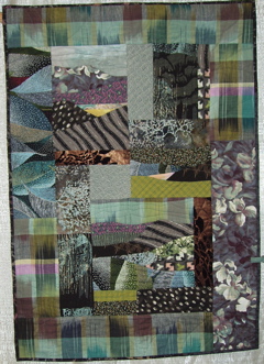 B 10 B Susan West - Interbedded Horizons - 3rd Place Small Art Pieced